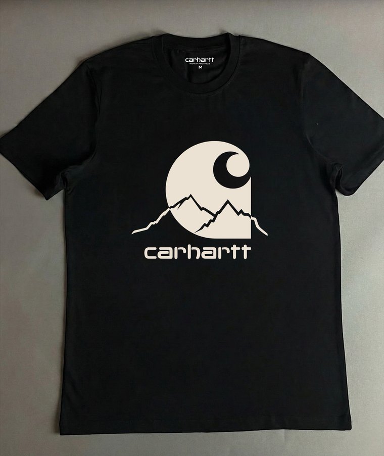 Carhartt Siyah Baskılı Erkek Tişört - Görsel 2