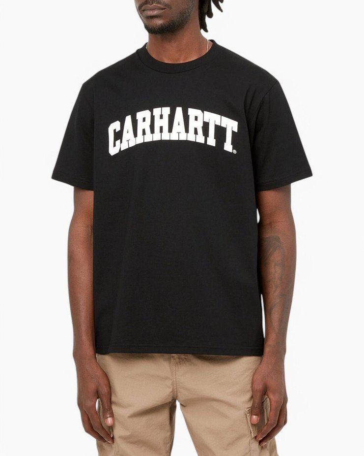 Carhartt Siyah Baskılı Erkek Tişört - Görsel 3