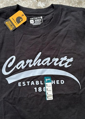 Carhartt Siyah Baskılı Erkek Tişört - Görsel 2