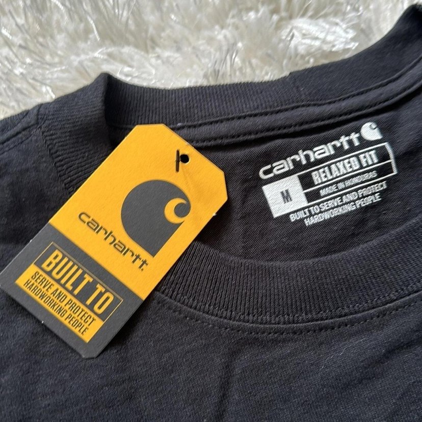 Carhartt Siyah Baskılı Erkek Tişört - Görsel 3