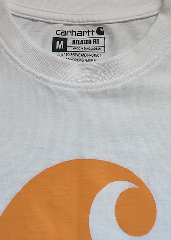 Carhartt Baskılı Beyaz Tişört - Görsel 3