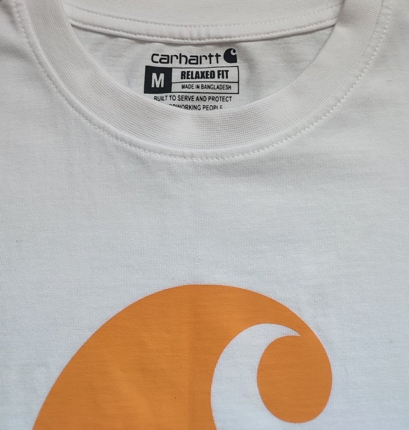 Carhartt Baskılı Beyaz Tişört - Görsel 3
