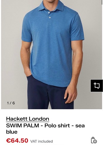 Orjinal Hackett Polo Yaka Erkek Tişört - Görsel 8