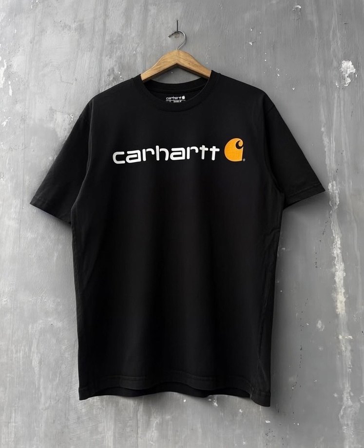 Carhartt Siyah Baskılı Erkek Tişört - Görsel 2