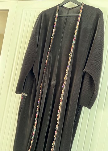 Nakışlı Uzun Bohem Kadın Elbisesi özel dikim - Görsel 3