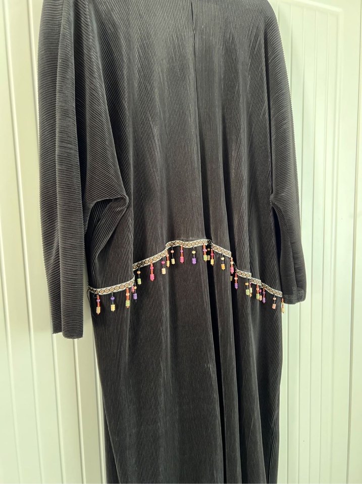 Nakışlı Uzun Bohem Kadın Elbisesi özel dikim - Görsel 2