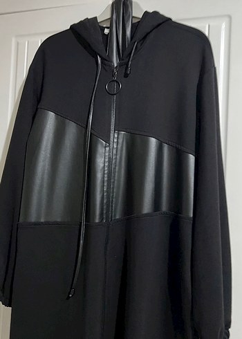 Fermuarlı Siyah Deri detaylı giy çık kap - Görsel 4