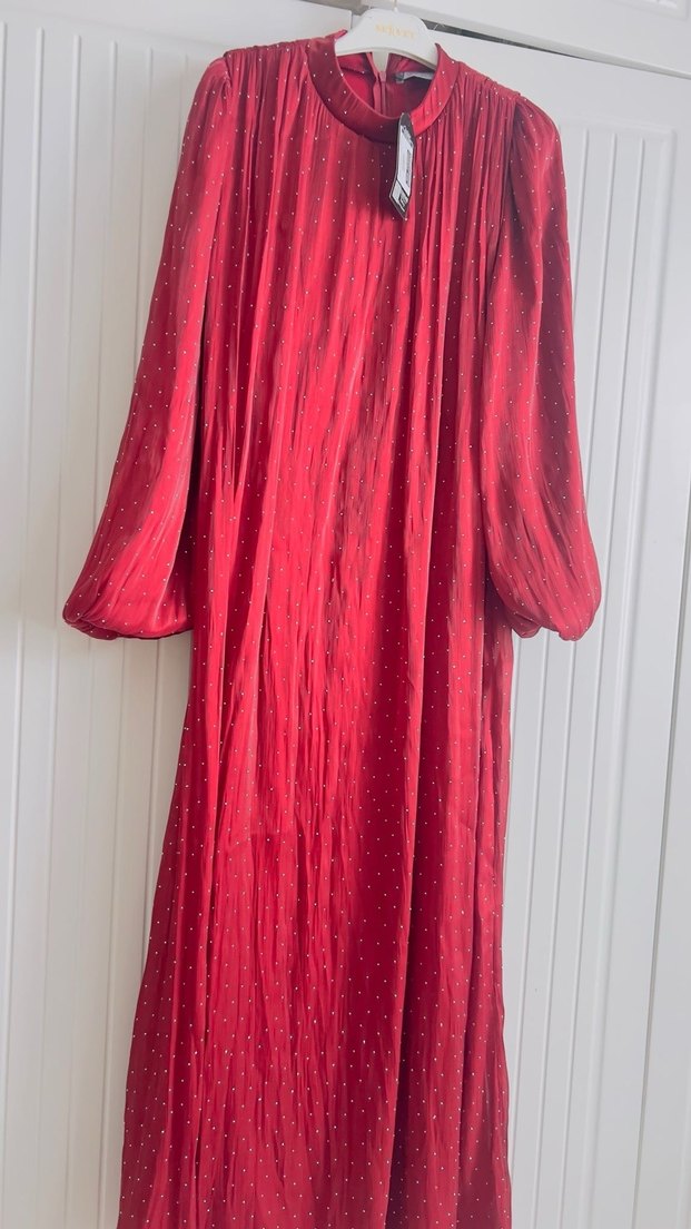 Uzun Kollu Boncuk İşlemeli - Görsel 2