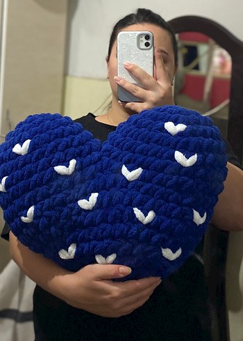 Puffy Kalp Yastık - Görsel 3