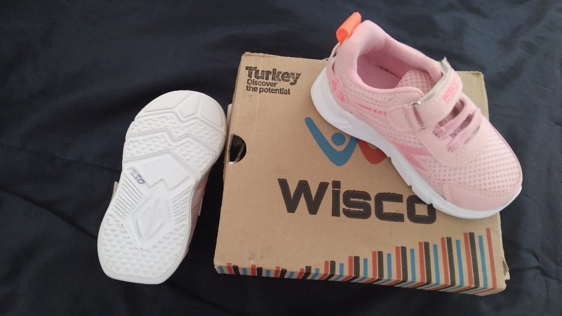 Pembe Renkli Kız Çocuk Spor Ayakkabı - Görsel 2