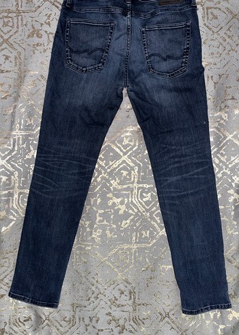 Jack&Jones Düğmeli Lacivert Erkek Denim Pantolon - Görsel 2