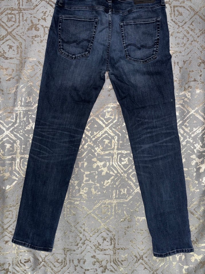 Jack&Jones Düğmeli Lacivert Erkek Denim Pantolon - Görsel 2