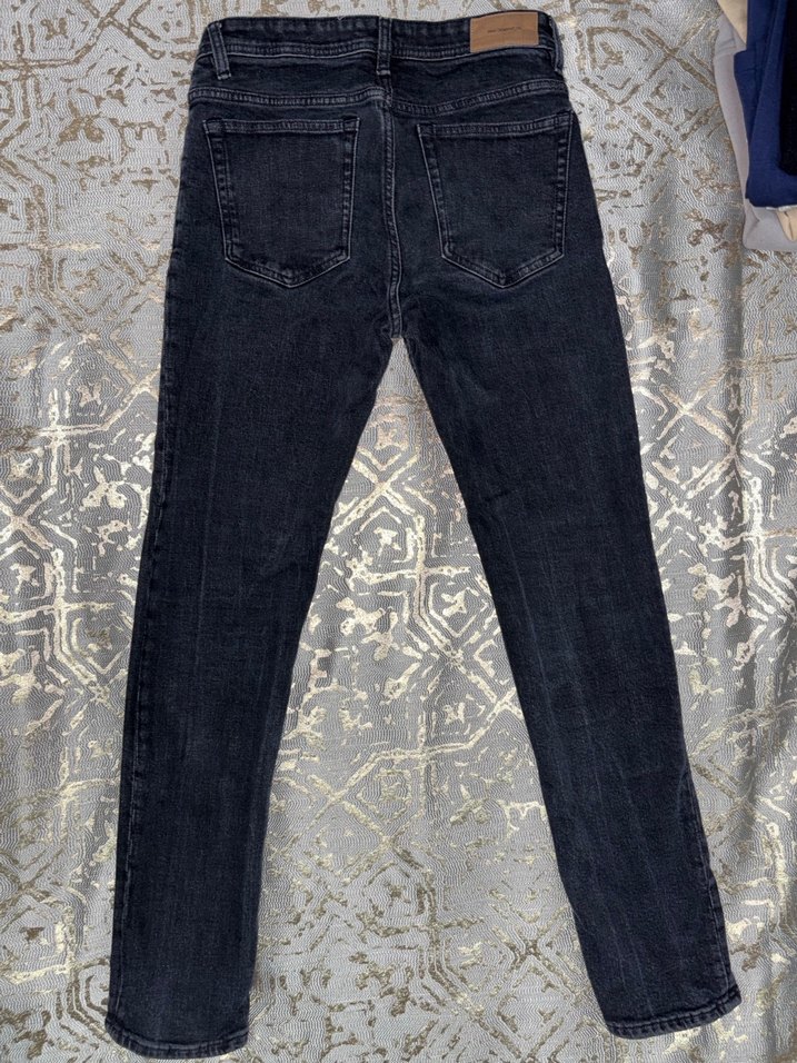 Mango Gri Batik Desenli Erkek Denim Pantolon - Görsel 2