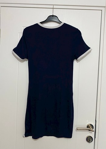 Kısa Kollu Lacivert Spor Elbise - Görsel 7