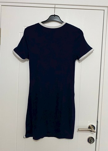 Kısa Kollu Lacivert Spor Elbise - Görsel 6