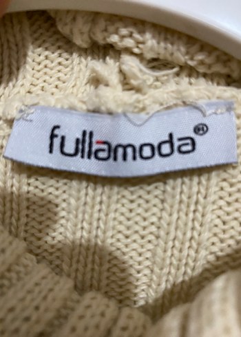 Bej İnce Triko Boğazlı Kadın Kazak - Görsel 6