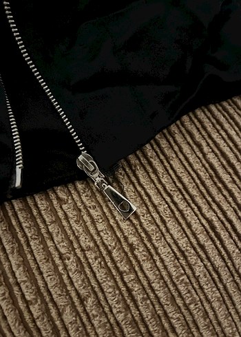 NİSALİN Siyah Saten Korse Top - Görsel 4