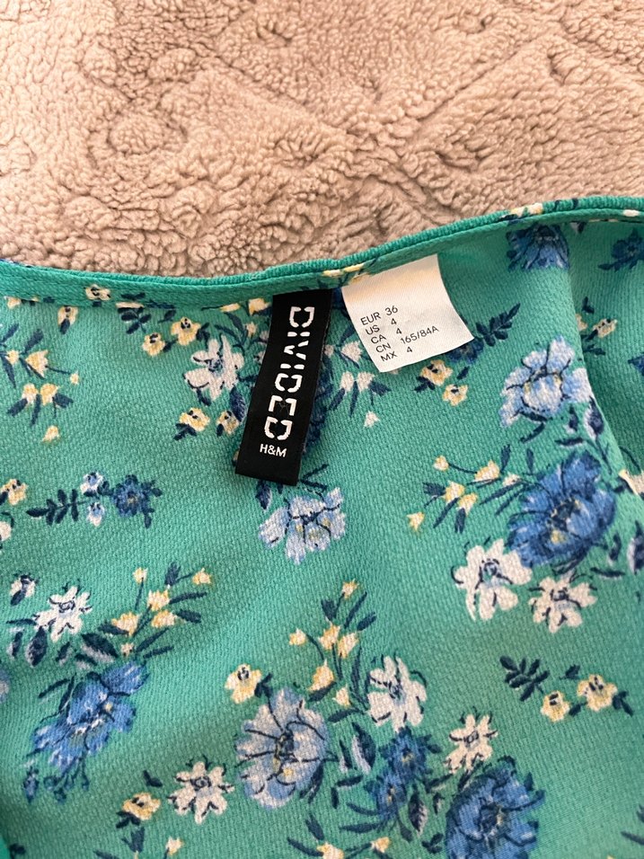 H&M V Yaka Kadın Bohem Bluz - Görsel 3