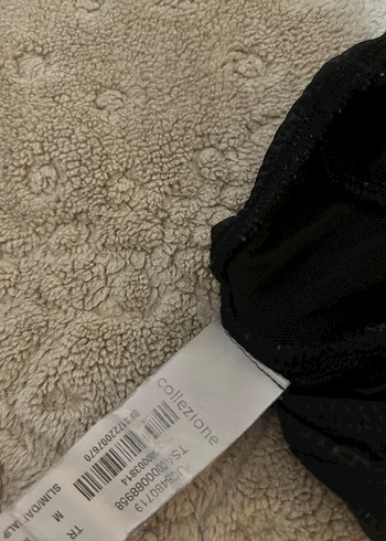 Siyah Yılan Desenli Spor Büstiyer - Görsel 3