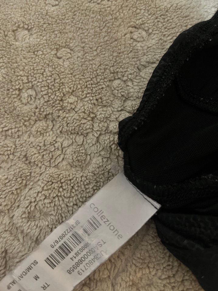 Siyah Yılan Desenli Spor Büstiyer - Görsel 3