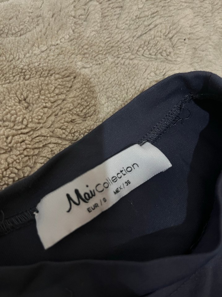 Mai Collection Uzun Kol Mini Elbise - Görsel 3