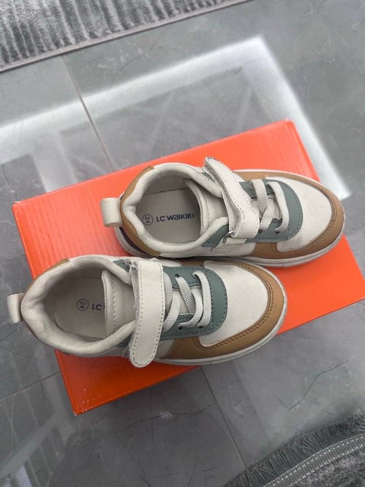 Bağcıklı ve Cırt Cırtlı Erkek Çocuk Spor Ayakkabı - Görsel 2