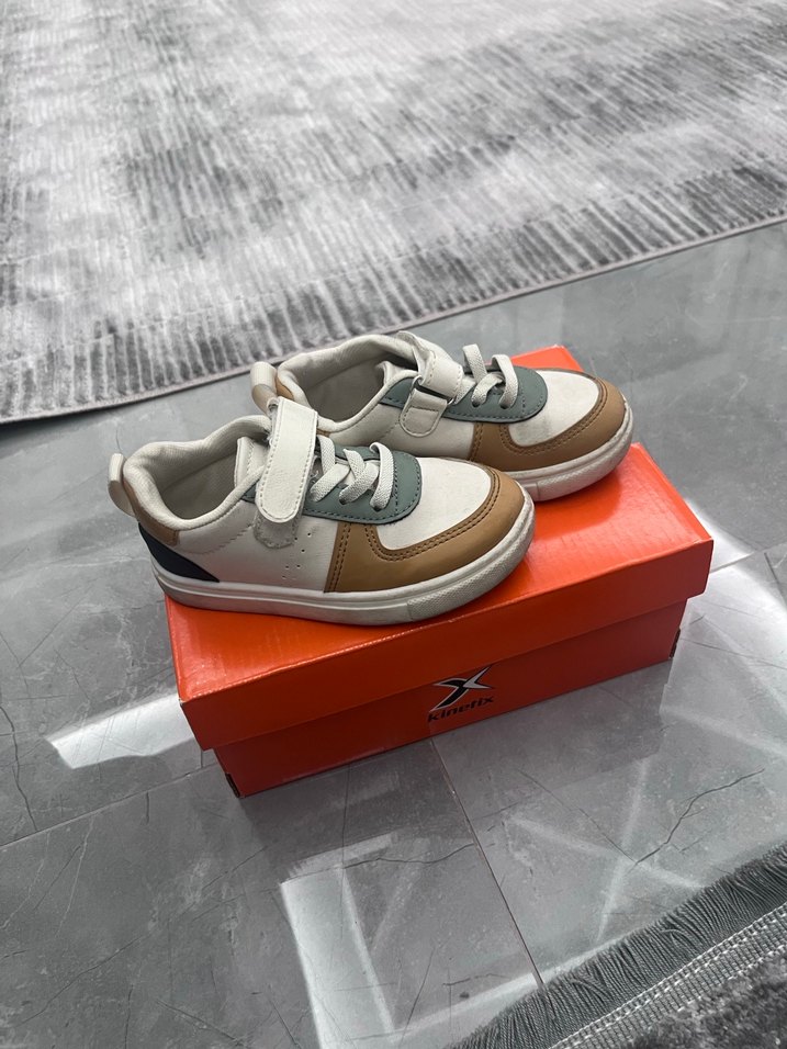 Bağcıklı ve Cırt Cırtlı Erkek Çocuk Spor Ayakkabı - Görsel 3