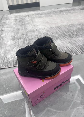 Kahverengi Erkek Çocuk Sıcak Terlik - Görsel 3