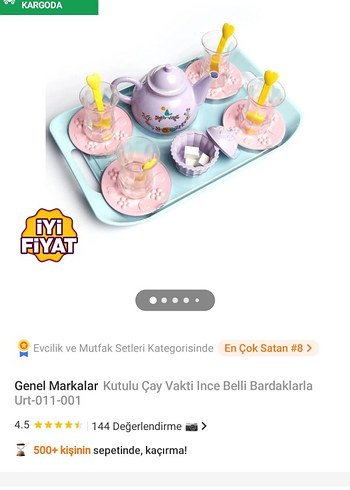 Renkli Oyuncak Mutfak Seti ve Piknik Kutusu - Görsel 5