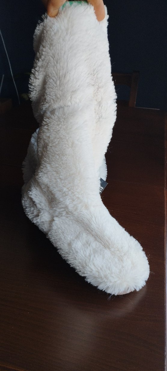 Nakışlı Beyaz Bohem Kadın ev botu, ithal - Görsel 5