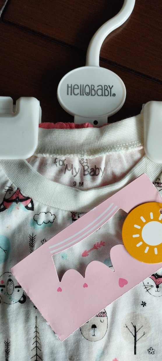 Kız Çocuk Baskılı Kısa Kollu Tişört - Görsel 4