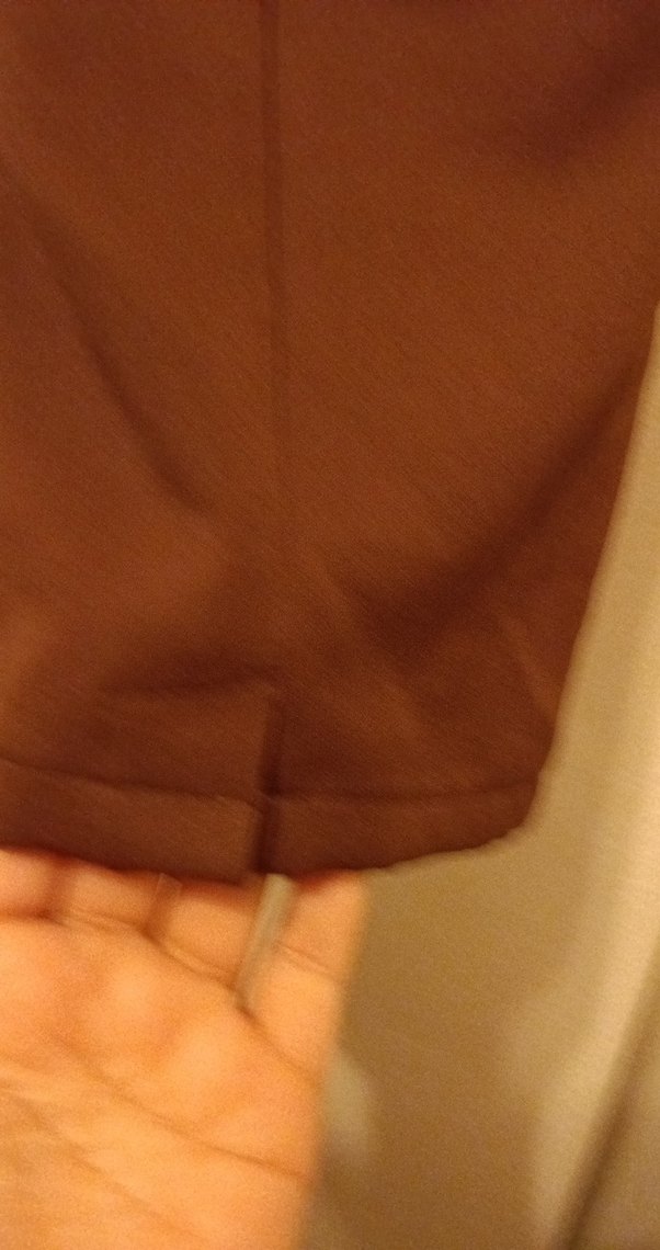 Kahverengi kumaş Kadın Midi Pantolon - Görsel 4