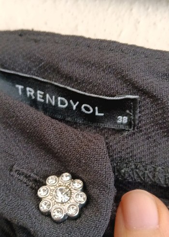 Kadın Siyah  Pantolon - Görsel 4