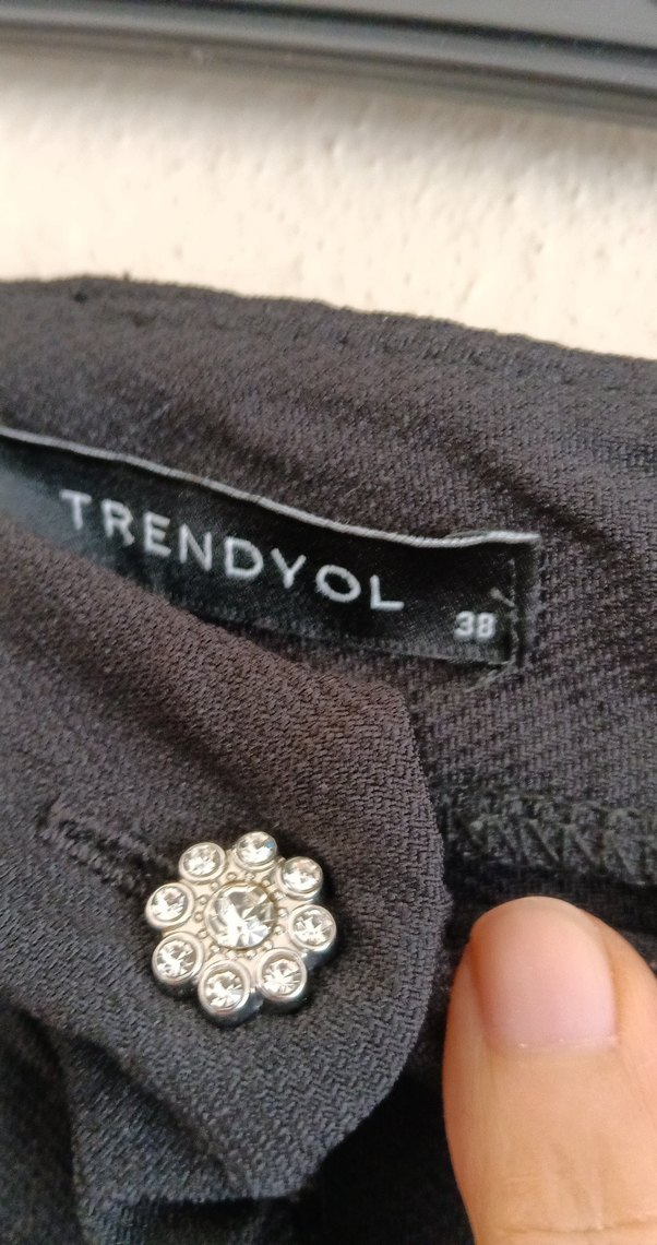 Kadın Siyah  Pantolon - Görsel 4