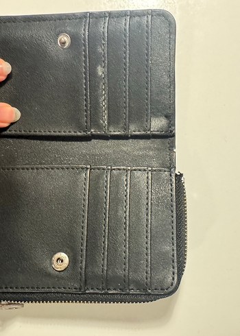 Siyah Kadın Cüzdan - Görsel 2