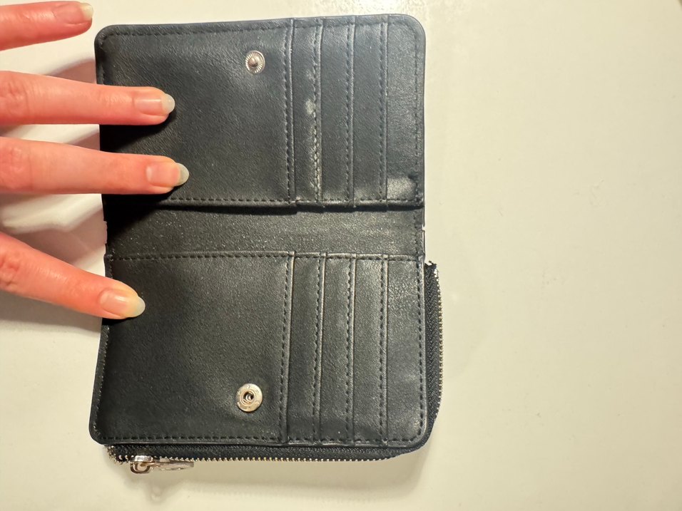 Siyah Kadın Cüzdan - Görsel 2