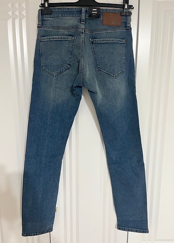 Erkek Mavi Denim Regular Fit Jean - Görsel 2