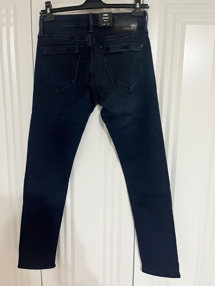 Lacivert Erkek Kot Pantolon - Görsel 2