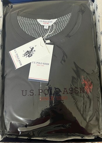 U.S. Polo Assn. Siyah Erkek Kısa Kollu Pijama Takımı - Görsel 2