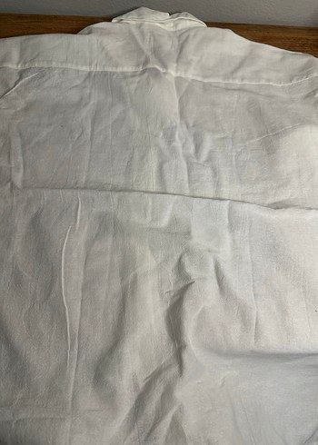 Kaplan Nakışlı Beyaz Gömlek - Görsel 4