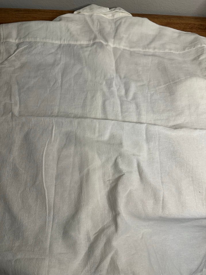 Kaplan Nakışlı Beyaz Gömlek - Görsel 4