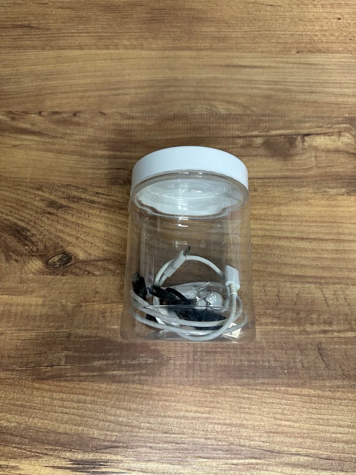 Telefon Şarj Kablosu Kavanozu - Görsel 2