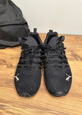 Puma Axelion Siyah Erkek Koşu Ayakkabısı - Görsel 4