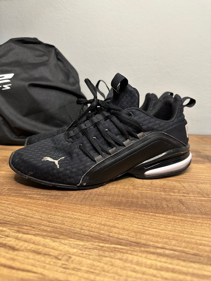 Puma Axelion Siyah Erkek Koşu Ayakkabısı - Görsel 2