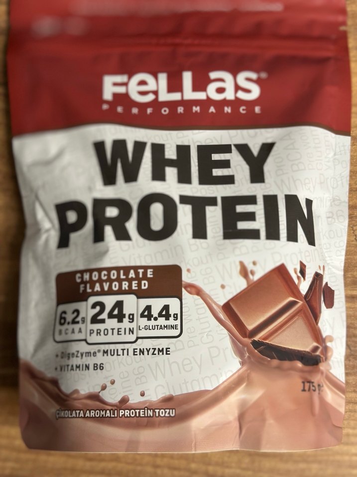 Fellas Whey Protein Çikolata Aromalı Toz - Görsel 2