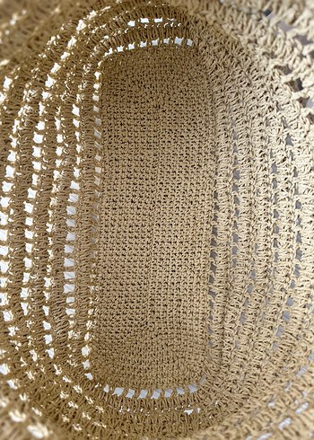 Bej Örgü Kadın Çanta - Görsel 7