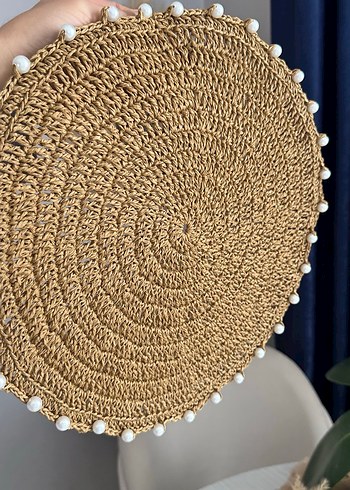 İnci Detaylı Bohem Bej Amerikan Servisi - Görsel 4