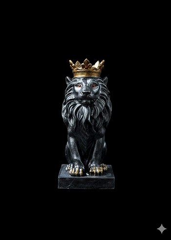 18 CM ASLAN KRAL FİGÜRÜ - Görsel 4