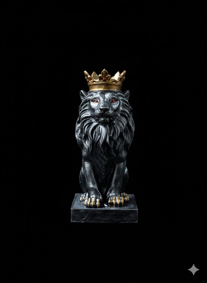 18 CM ASLAN KRAL FİGÜRÜ - Görsel 4