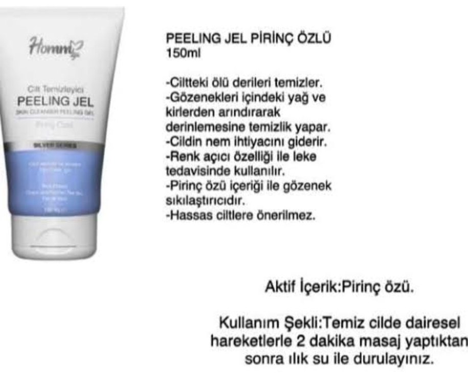 Homr Life Peeling Jel Cilt Temizleyici 150 ml - Görsel 2